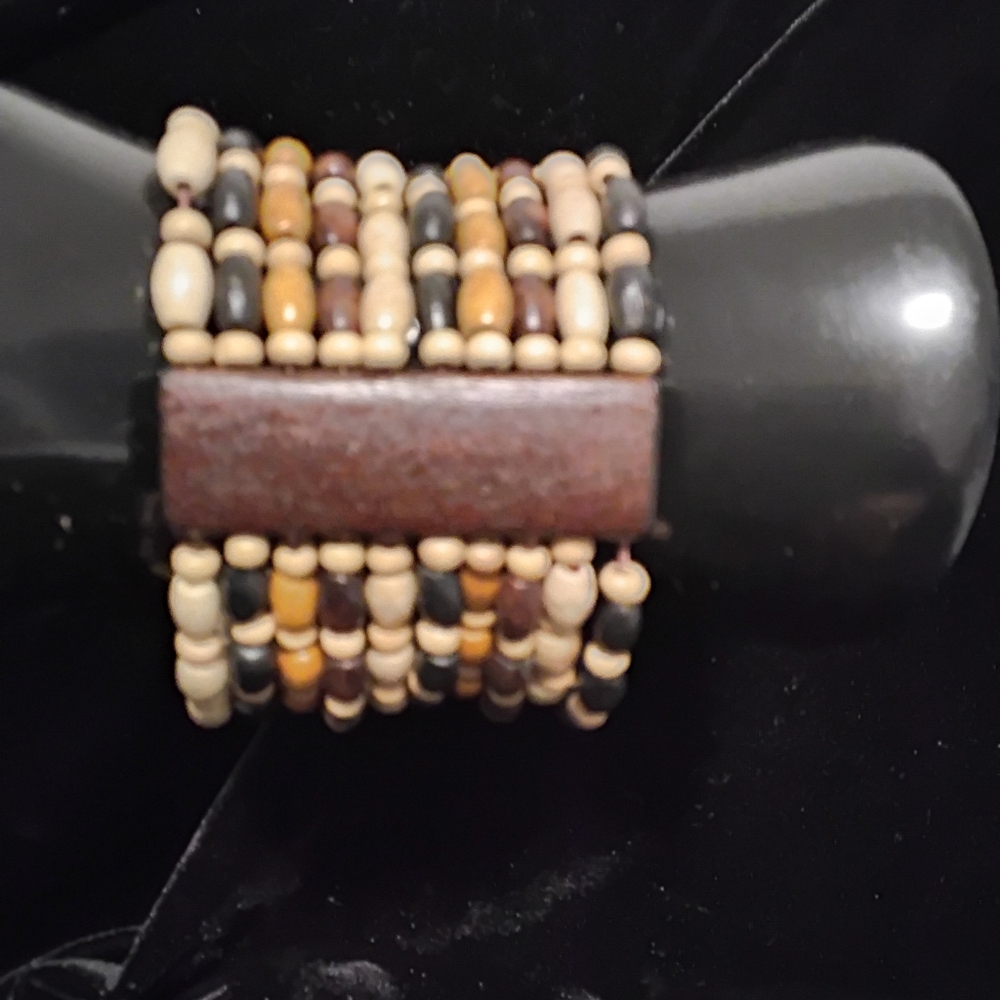 Wooden Beaded Bracelet